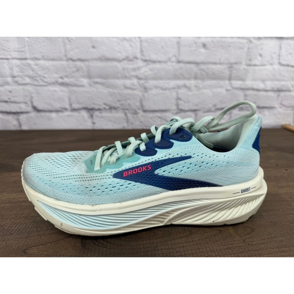 Brooks Ghost 17 Women's Running Shoes Light Blue Size 8 Athletic Outdoors - Picture 5 of 12